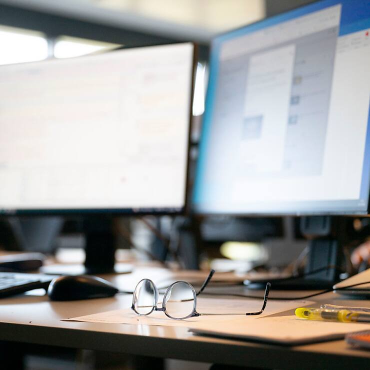 Les offres pour les emplois de bureau notamment se raréfiées ce printemps. (archive)