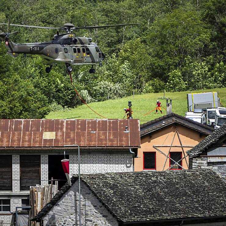 Lavizzara (Val Maggia) a été particulièrement touché.