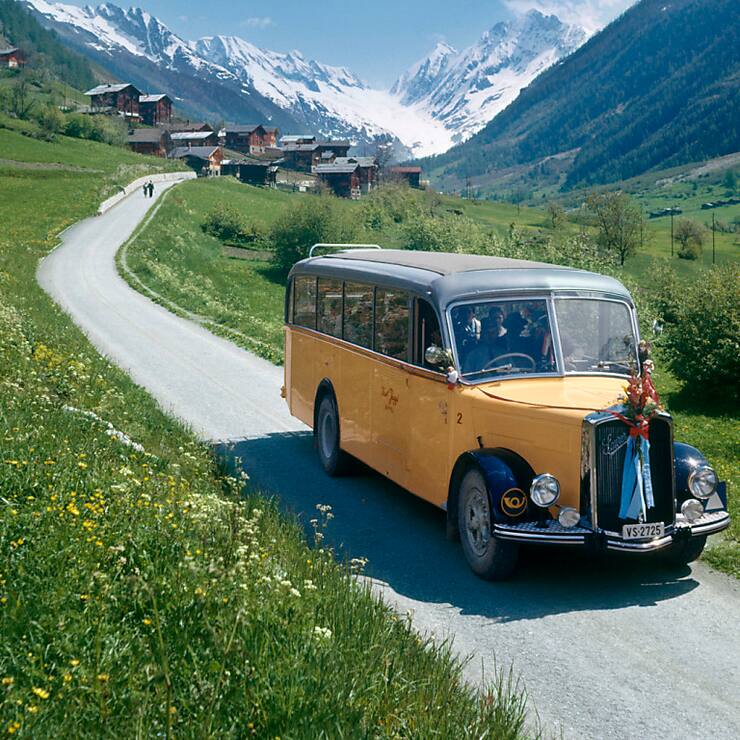 L'emblématique klaxon des cars postaux fête ses 100 ans. Son son si reconnaissable peut atteindre 120 décibels (Photo d'illustration)