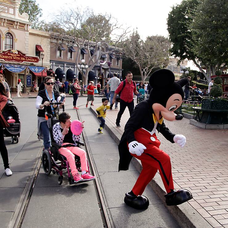 "Mickey voudrait un salaire équitable", pouvait-on lire sur les pancartes brandies par les employées (image prétexte).