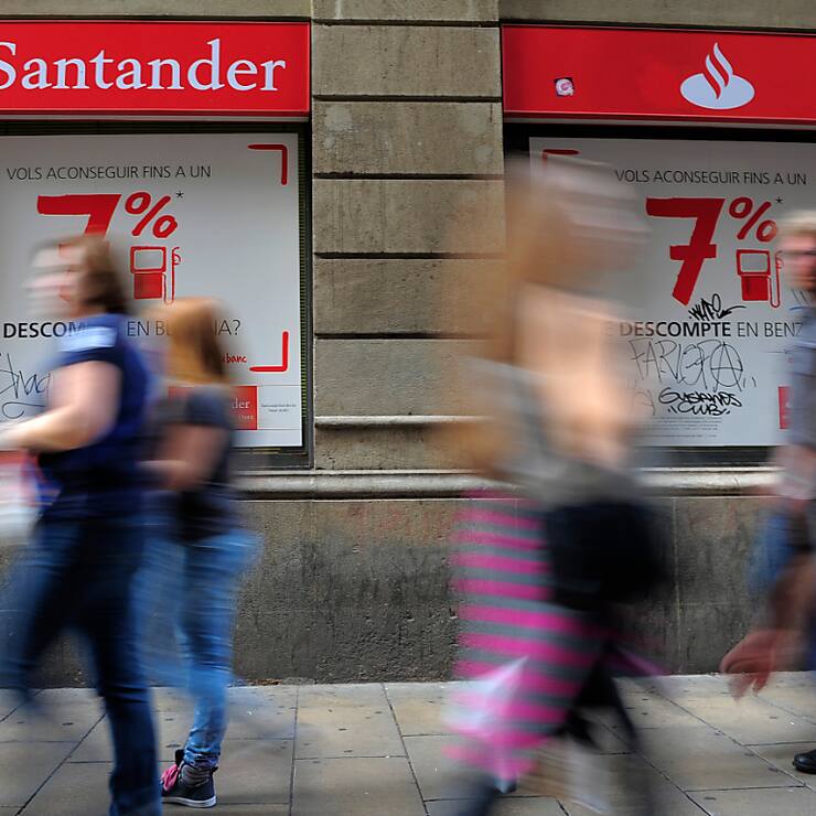 Santander explique cette dynamique notamment par l'arrivée de près de 4 millions de nouveaux clients, principalement au Brésil (+3,1 millions). (archive)