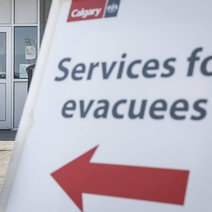 La ville touristique de Jasper a été en partie détruite par les flammes. La population présente avait auparavant été évacuée en direction de Calgary.