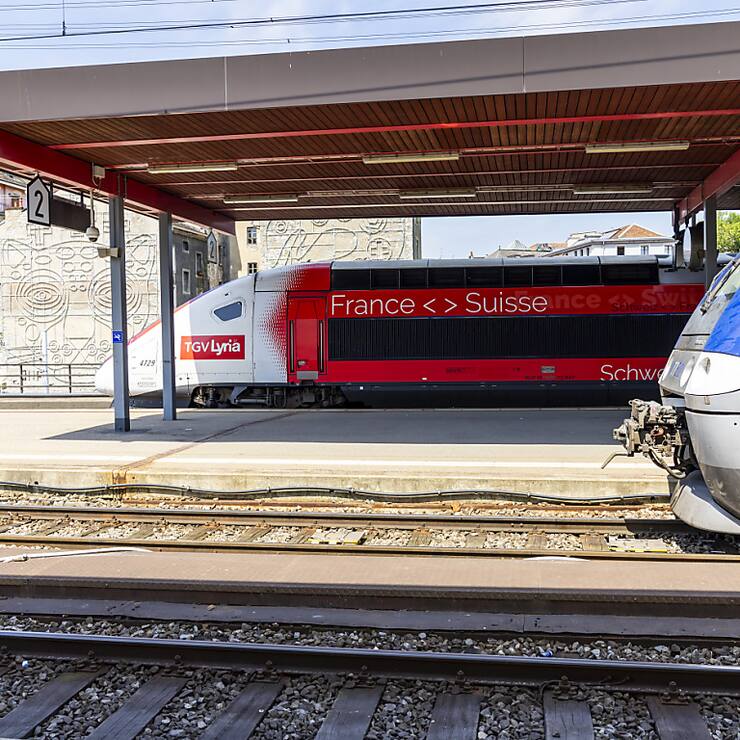 L'ensemble des TGV Lyria entre la Suisse et la France ont été supprimés (image d'illustration).