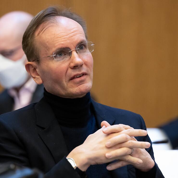 L'ex-patron de Wirecard, Markus Braun, lors de son procès en mars 2023. (archive)