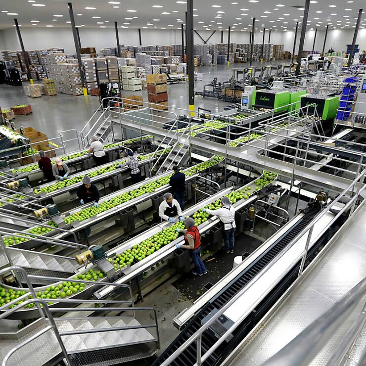 Les prix de gros ont progressé de 0,1% en juillet, contre 0,2% un mois plus tôt, selon l'indice des prix à la production PPI publié par le département du Commerce. (archive)