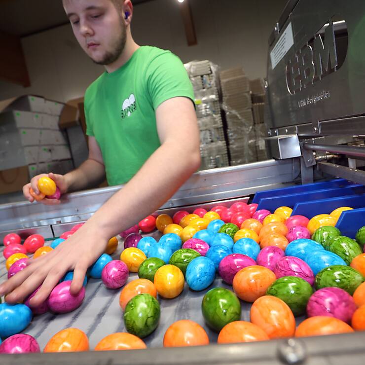 La consommation d'oeufs explose en Suisse durant Pâques et Noël (image prétexte).