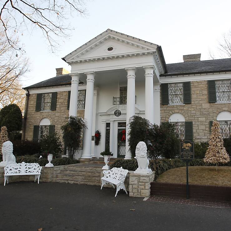 La suspecte a tenté de s'approprier Graceland, la propriété d'Elvis Presley située à Memphis, dans le Tennessee (archives).