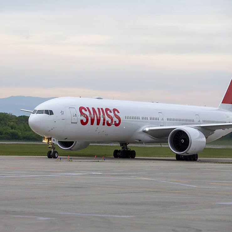 Un avion de type Boeing 777 de Swiss est resté bloqué dans une prairie samedi à Astana. (photo d'archives)