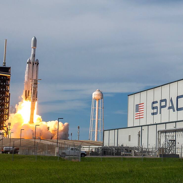 Le décollage de la fusée Falcon9 est prévu lundi 26 août du centre spatial Kennedy en Floride. (archive)