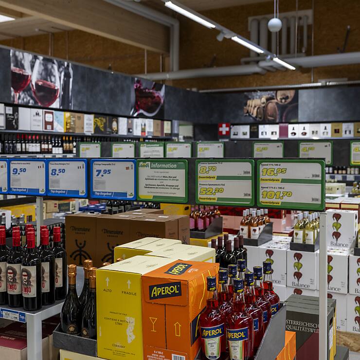 Alimentation, boissons et tabac ont enregistré un essor plus marqué que le secteur non alimentaire en juillet. (archive)