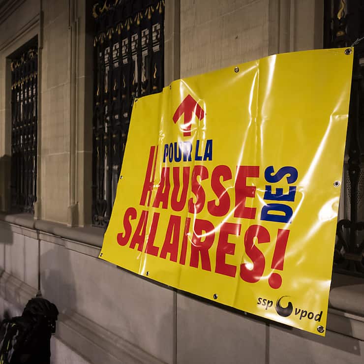 Même plus vive qu'initialement escompté, la progression des salaires au 2e trimestre demeure nettement qu'en 2023. (archive)