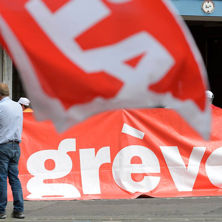 Les ouvriers et ouvrières de Progin, à Bulle FR), poursuivent la grève jusqu&#8217;à la décision du tribunal relative à l&#8217;éventuelle mise en faillite de l&#8217;entreprise (photo d'illustration).
