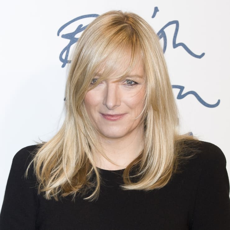 Sarah Burton, connue pour avoir signé la robe de mariée de Kate Middleton, avait repris les rênes artistique de la maison Alexander McQueen en 2010 après le suicide de son fondateur. (AP Photo/Jonathan Short, File)