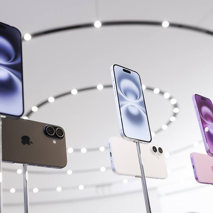 Apple joue gros sur ses iPhone 16. Son voisin Google et surtout le sud-coréen Samsung, numéro un mondial des smartphones, ont déjà lancé des combinés dotés d'IA générative (archives).