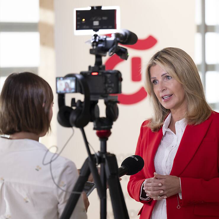 Jessica Peppel-Schulz a assuré mercredi soir à la RTS que la Tribune de Genève continuerait à exister dans sa version papier et numérique (archives).