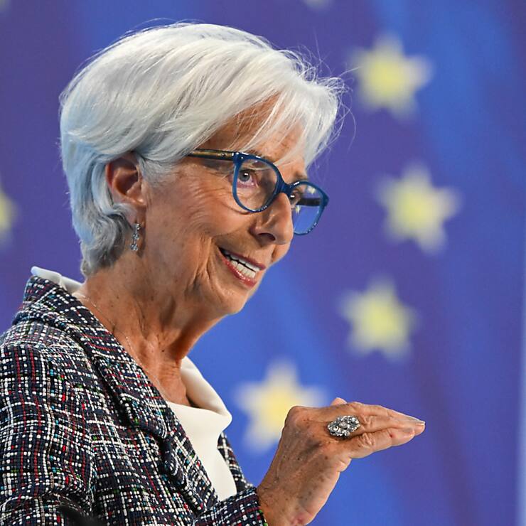 La Banque centrale européenne , présidée par Christine Lagarde, a baissé les taux en juin pour la première fois depuis cinq ans (archives).