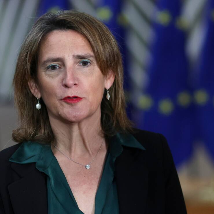 Teresa Ribera, socialiste de 55 ans, proche du Premier ministre epagnol Pedro Sanchez, sera aussi vice-présidence exécutive dans la nouvelle équipe,.