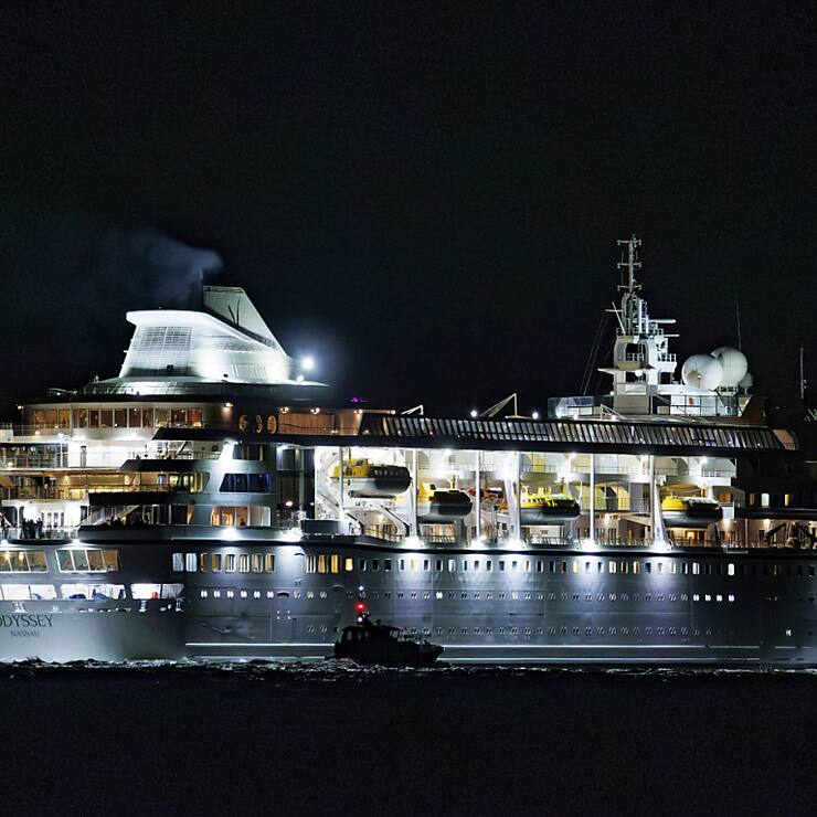L'Odyssey doit visiter les sept continents et prévoit plus de 425 escales dans 147 destinations.