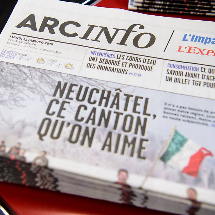 Eric Lecluyse occupait la fonction de rédacteur en chef du quotidien neuchâtelois depuis 2017 (archives).