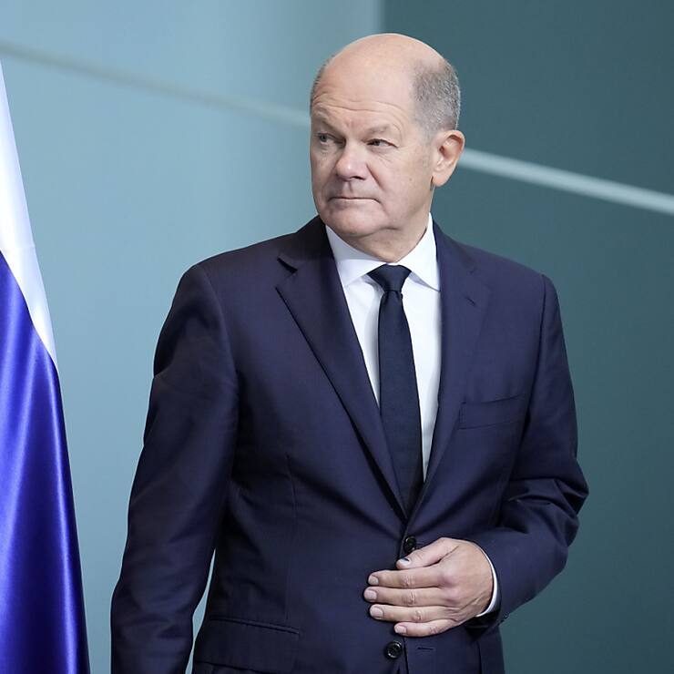 L'Allemagne, dirigée par le chancelier Olaf Scholz, pourrait entrer en "récession technique" (archives).