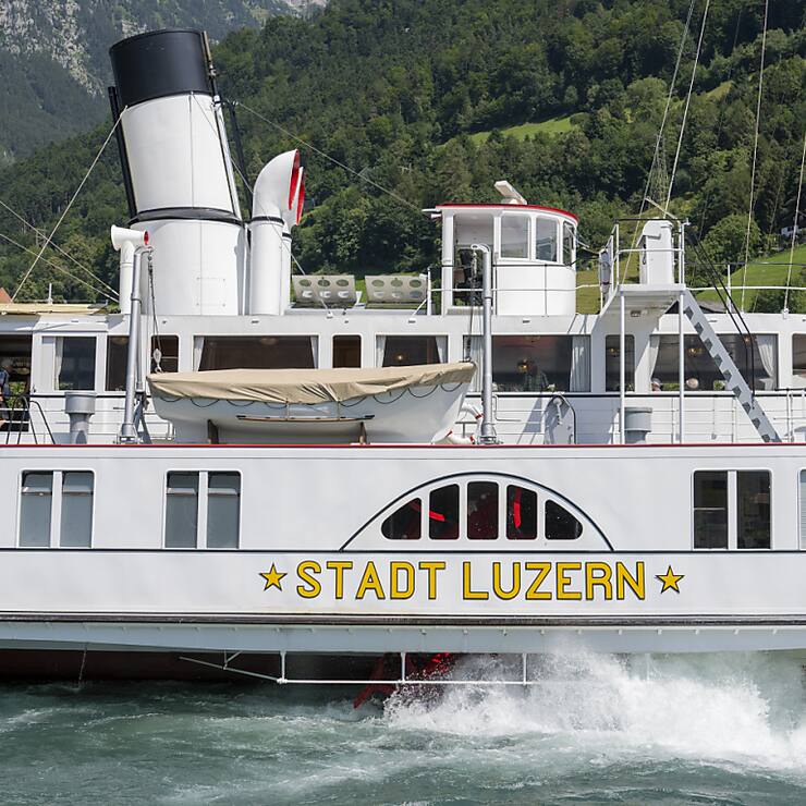 Le bateau à vapeur était parti de Gersau (SZ) et se dirigeait vers Treib (UR) au moment de l'incident (archives).