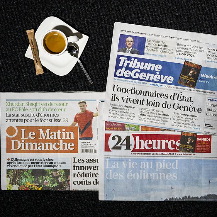 Tamedia a annoncé en août dernier la fusion des rédactions de 24 heures, de la Tribune de Genève et du Matin Dimanche (archives).