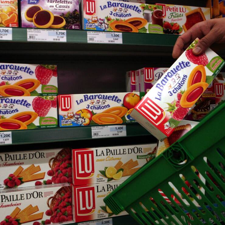 Danone a vu ses ventes reculer au troisième trimestre. (archive)