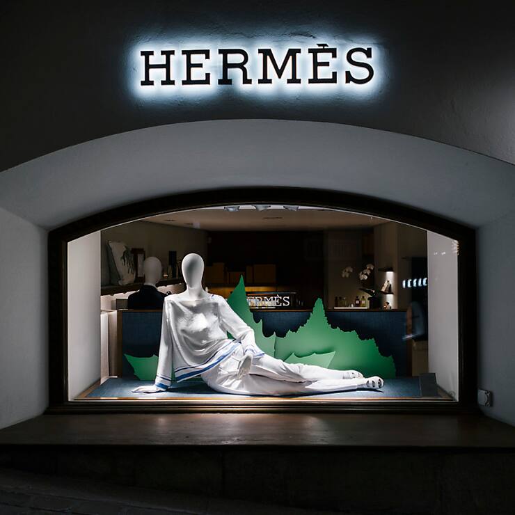 Le groupe français de luxe Hermès a publié un chiffre d'affaires en hausse de 10% au troisième trimestre. (archive)