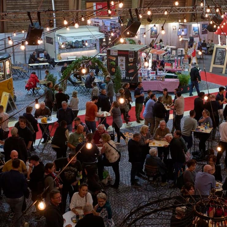 La 24e édition du Salon suisse des Goûts et Terroirs à Bulle (FR) a une nouvelle fois trouvé son public (archives).