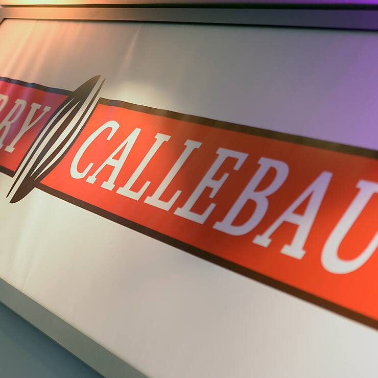 Le revenus de Barry Callebaut ont  progressé de 22,6% à 10,4 milliards de francs, ou de 28,1% en monnaies locales, alors que  les volumes écoulés sont restés stables sur un an à 2,28 millions de tonnes (archives)