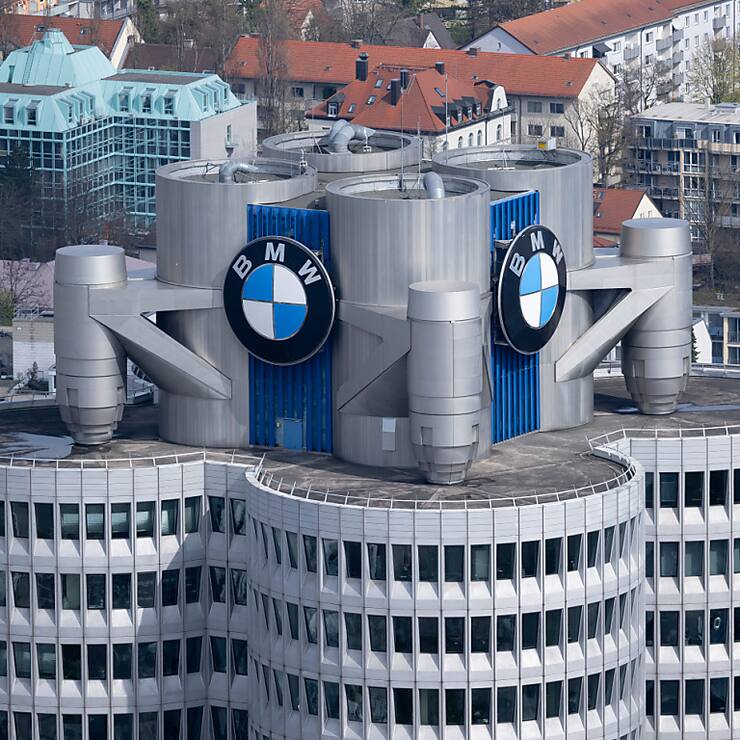 Entre juillet et septembre, BMW a dégagé un résultat net de 476 millions d'euros (446,70 millions de francs), soit une baisse de 83,8% sur un an (archives).