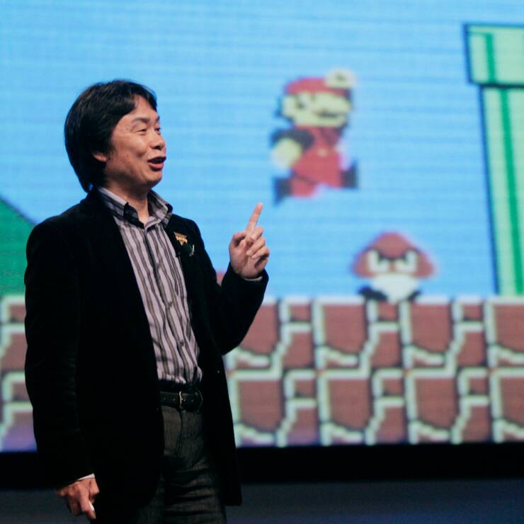 Shigeru Miyamoto a été le père de nombreux personnages phares de Nintendo, dont Donkey Kong et Mario (archives).