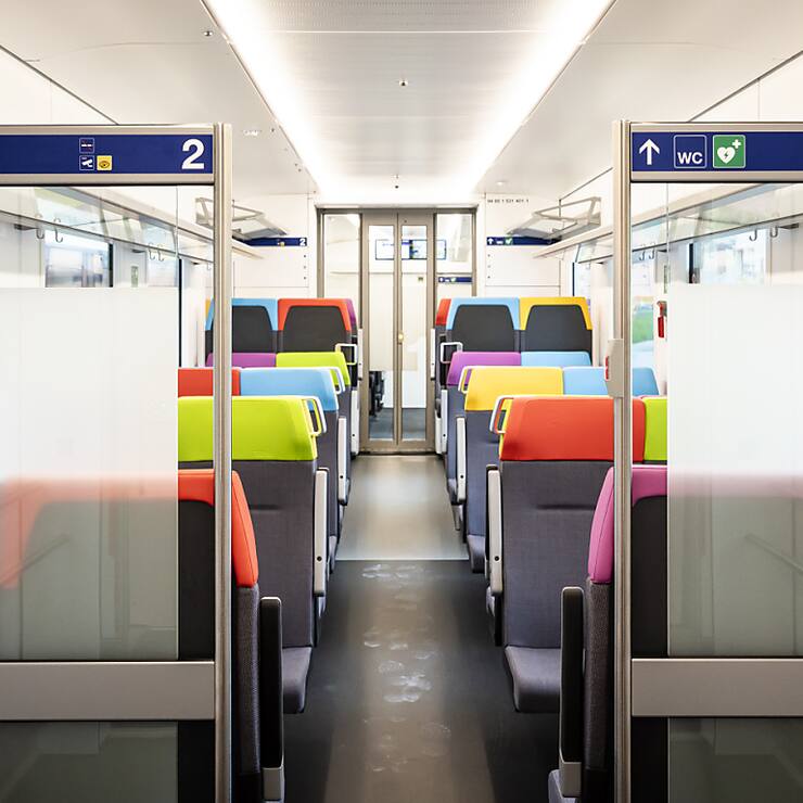 Les nouvelles rames automotrices à un étage Flirt Evo, du constructeur Stadler Rail, seront mises en service progressivement à partir de 2026.