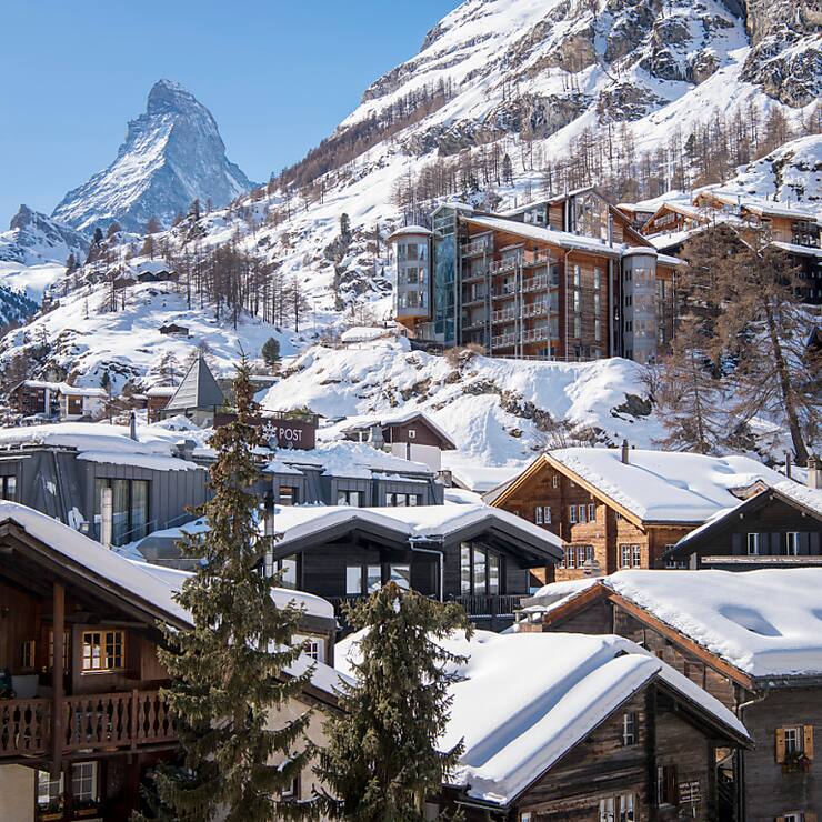 Les faibles taux de vacance dans les régions touristiques indiquent "une crise du logement alpin". Ici, Zermatt. (archive)