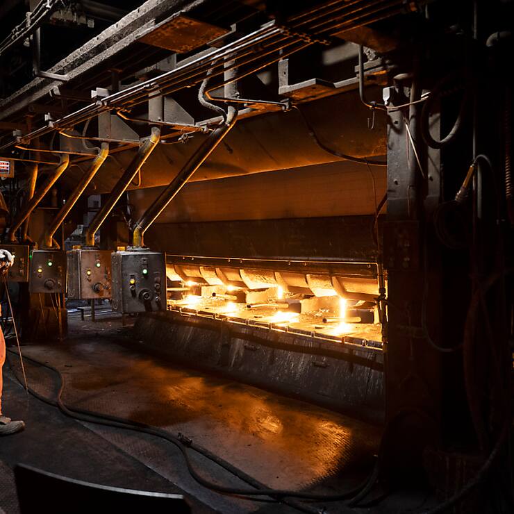 L'aciériste Stahl Gerlafingen va renoncer "pour l'instant" au licenciement de 120 employés, qui seront mis au chômage partiel. (archives)