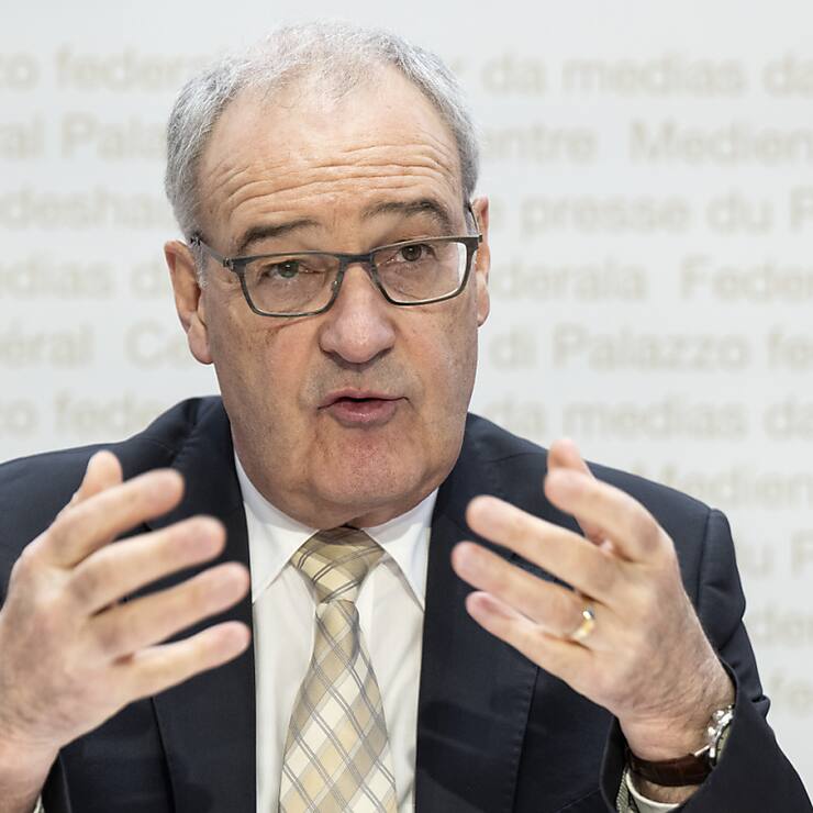 Le conseiller fédéral Guy Parmelin a signé en mars à New Delhi l'accord de libre-échange entre l'AELE et l'Inde (archives).