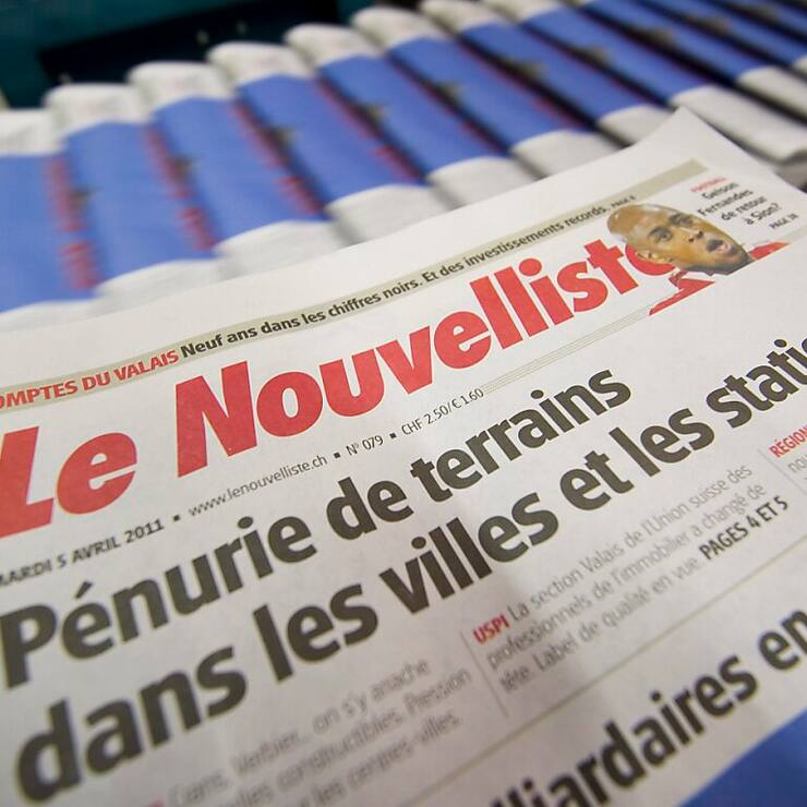 Le Nouvelliste a un nouveau directeur en la personne de Sébastien Rey (archives).