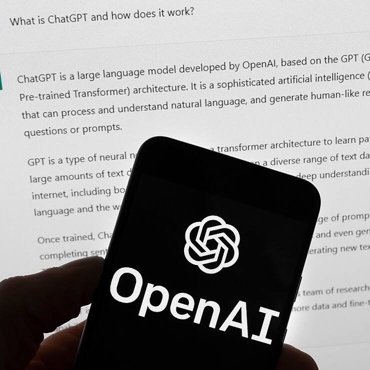 Après Londres, Paris, Bruxelles et Dublin, OpenAI et son ChatGPT ouvrent un nouveau bureau européen à Zurich (photo symbolique).