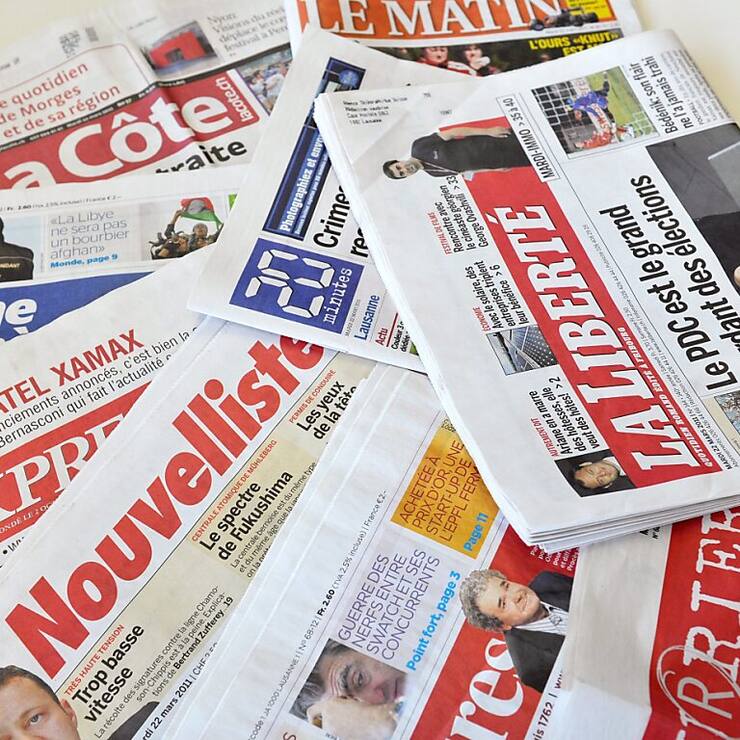 Le Parlement soutient une aide financière pour la presse locale (archives).