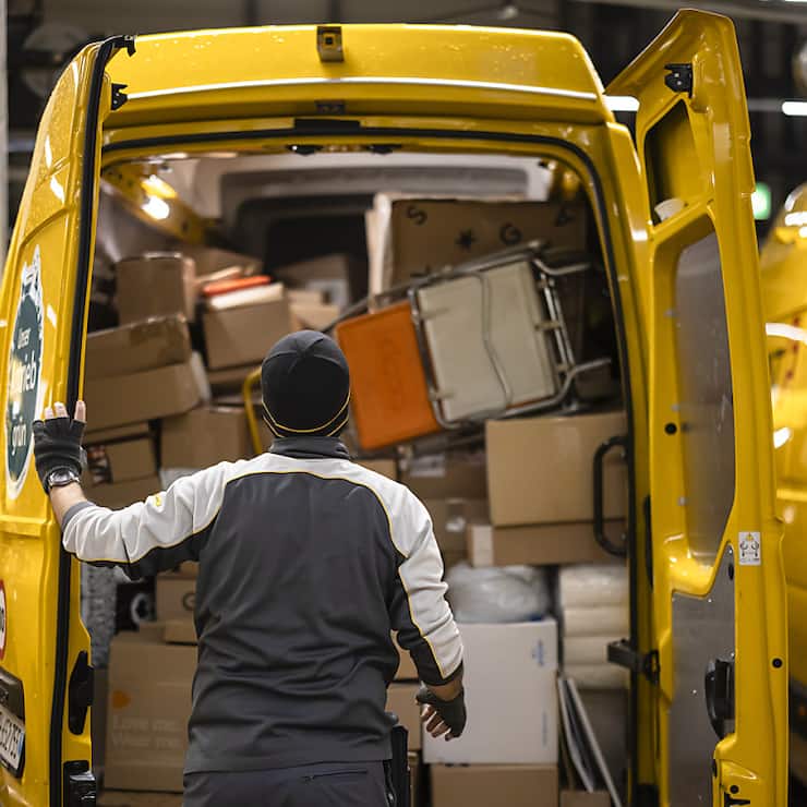 La Poste a distribué un total de 7,5 millions de paquets lors de la semaine promotionnelle du Black Friday et du Cyber Monday. (arcives)