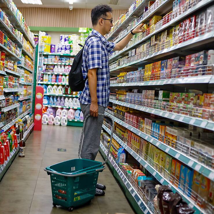 Contrairement à l'inflation élevée dans d'autres pays, la Chine fait face à une stagnation des prix, ce qui freine la croissance économique. (archive)