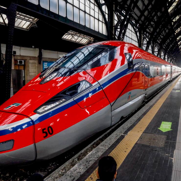 La majeure partie de l'argent sera consacrée aux infrastructures ferroviaires italiennes (archives).