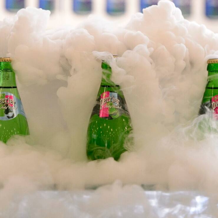 La multinationale veveysane entretient le flou autour de l'avenir de sa célèbre marque d'eau gazeuse, invoquant un manque d'information de la part des autorités sanitaires hexagonales. (archive)