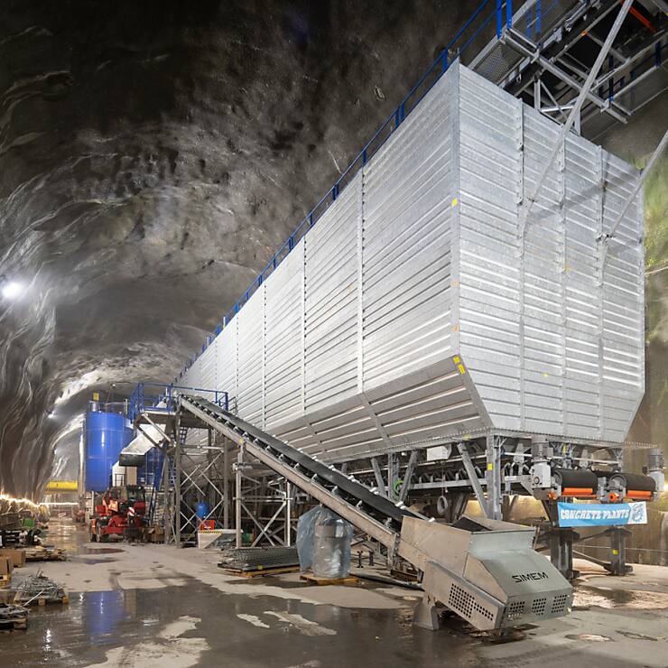 Le canton d'Uri veut renaturer le lac avec des matériaux provenant de la construction du deuxième tube du tunnel routier du Gothard (archives).