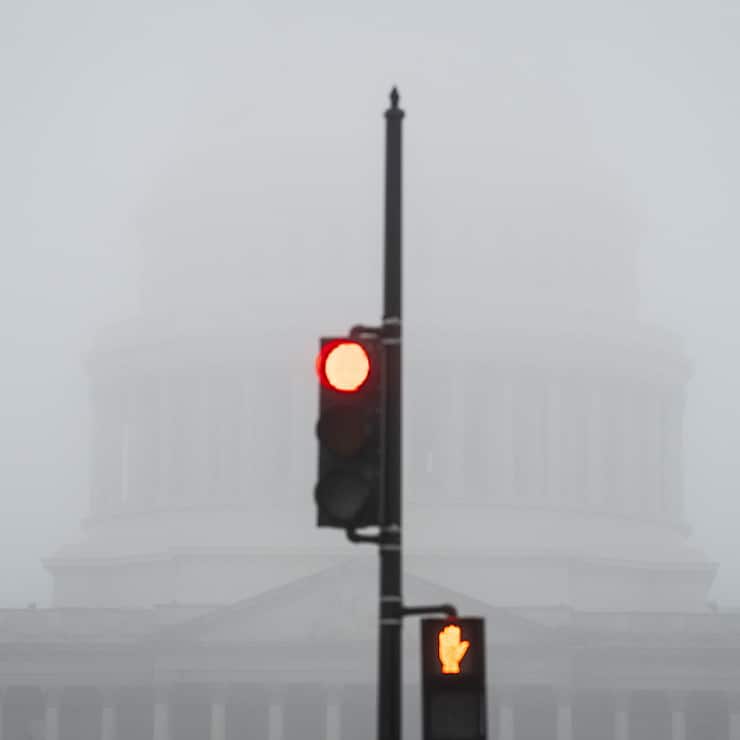 Les Etats-Unis se trouvent au bord de la paralysie budgétaire. Ici, le Capitole à Washington.