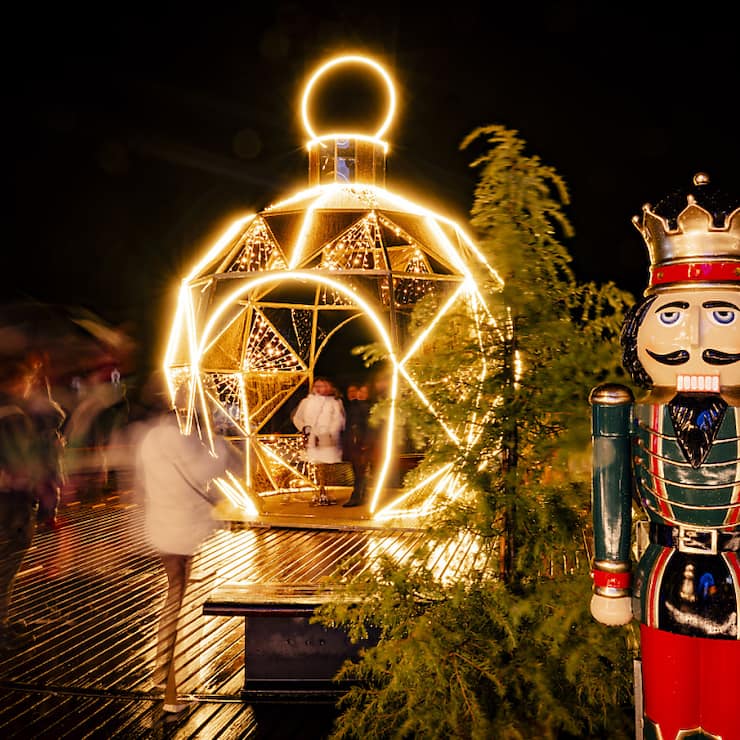 Riviera Noël a attiré plus d'un demi-million de visiteurs pendant un mois à Montreux, Vevey et Villeneuve (archives).