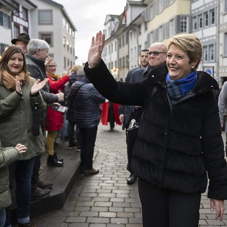 La présidente de la Confédération pour 2025, Karin Keller-Sutter, souhaite avec son compte personnel sur X "communiquer directement avec la population", selon son département.