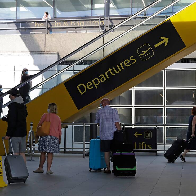 L'aéroport de Gatwick, au sud de Londres, est particulièrement touché par les perturbations dues au brouillard (archives).