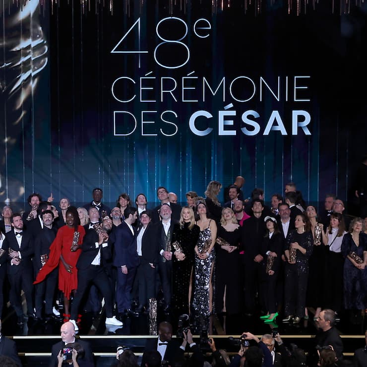 Le cinéma français (ici les Césars 2023) cartonne, le public suit.
