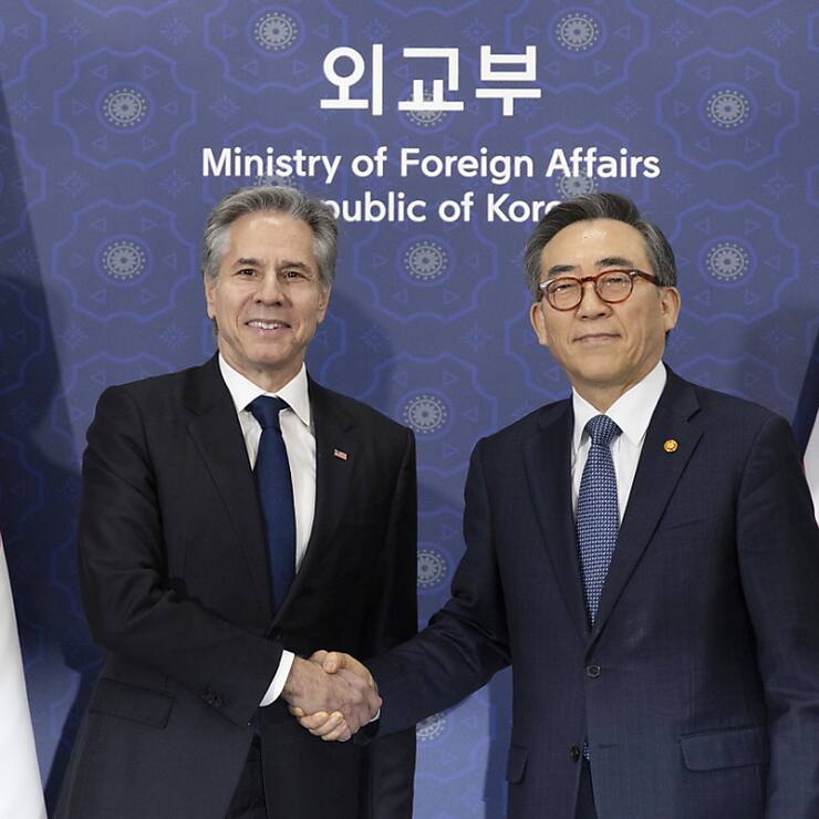 Lors d'une tournée d'adieu, Antony Blinken a rencontré lundi à Séoul le ministre coréen des Affaires étrangères.